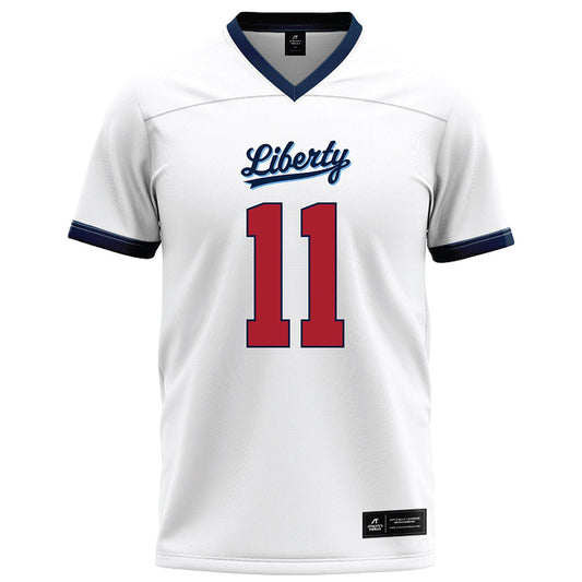Liberty - NCAA Football : CJ Bazile Jr - White Football Jersey