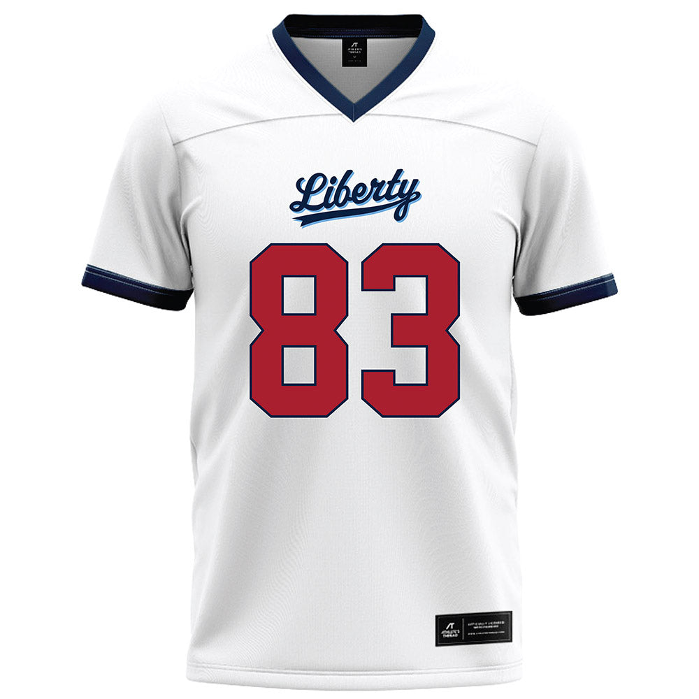 Liberty - NCAA Football : Austin Henderson - White Football Jersey