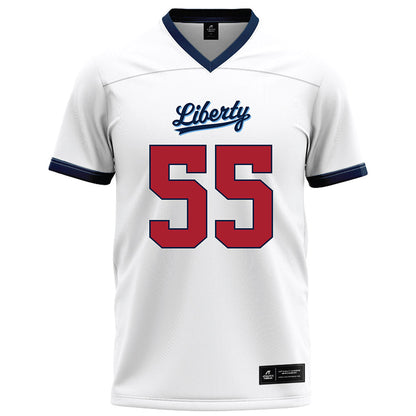 Liberty - NCAA Football : Harrison Hayes - White Football Jersey