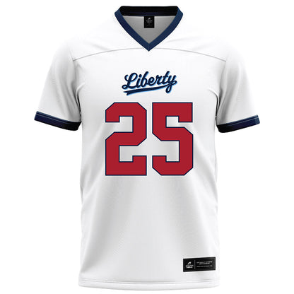 Liberty - NCAA Football : Malachi Fannin-Render - White Football Jersey-0