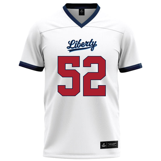 Liberty - NCAA Football : Jacob Taylor - White Football Jersey-0