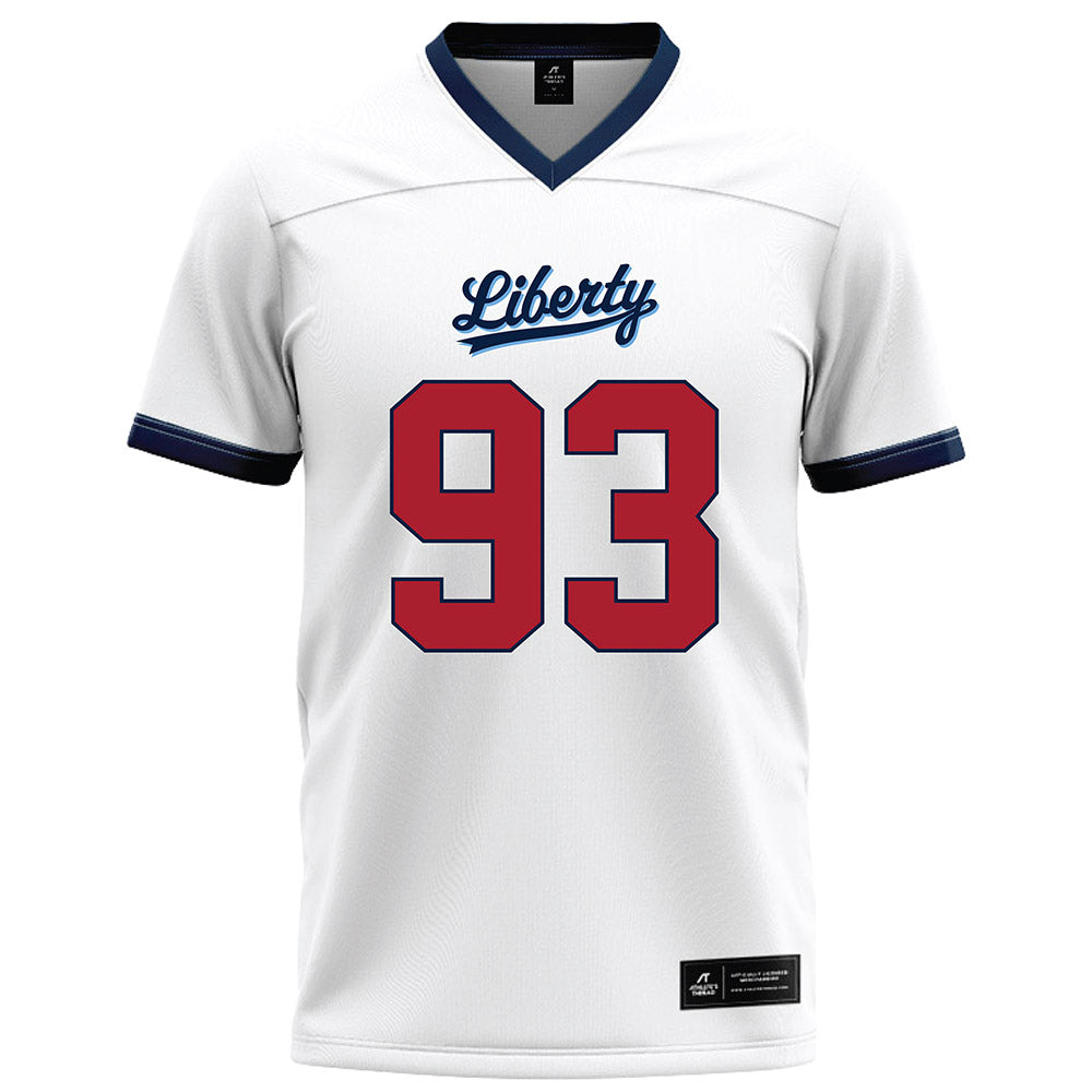 Liberty - NCAA Football : Rick Weaver - White Football Jersey