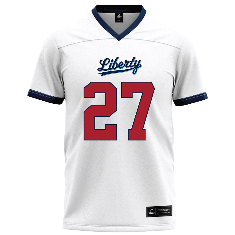 Liberty - NCAA Football : Clay Shepler - White Football Jersey