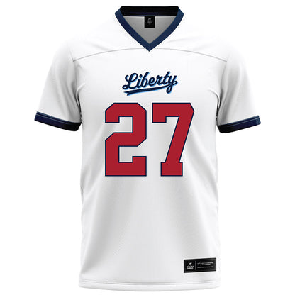 Liberty - NCAA Football : Clay Shepler - White Football Jersey