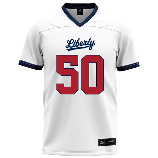 Liberty - NCAA Football : Esom Nnajiofor - White Football Jersey