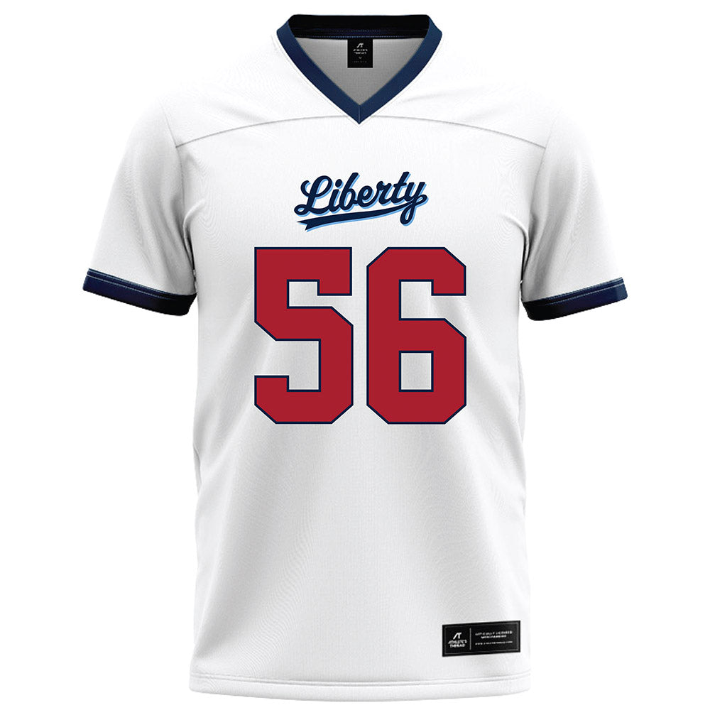 Liberty - NCAA Football : Samuel Cohen - White Football Jersey-0