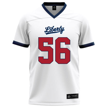 Liberty - NCAA Football : Samuel Cohen - White Football Jersey-0