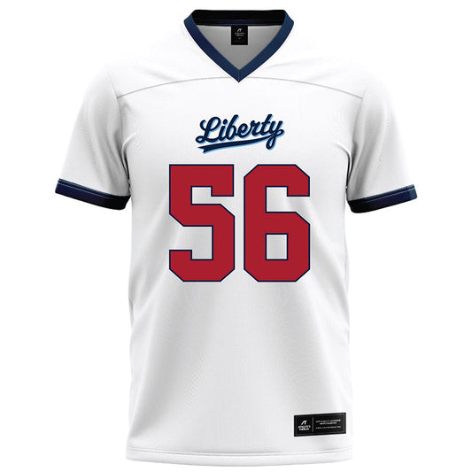 Liberty - NCAA Football : Samuel Cohen - White Football Jersey-0