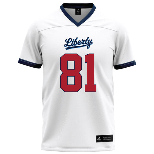 Liberty - NCAA Football : Markel Fortenberry - White Football Jersey