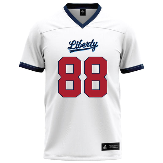 Liberty - NCAA Football : Billy Durocher - White Football Jersey