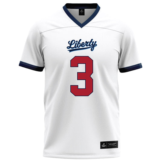 Liberty - NCAA Football : TJ Bush JR - White Football Jersey