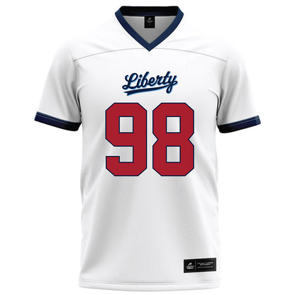 Liberty - NCAA Football : Tyler Black - White Football Jersey-0