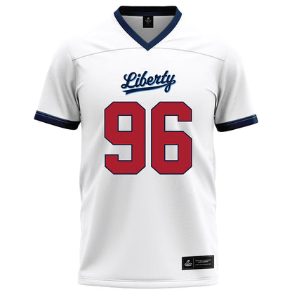 Liberty - NCAA Football : Gavin Askew - White Football Jersey-0