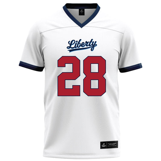 Liberty - NCAA Football : Justin Gipson - White Football Jersey