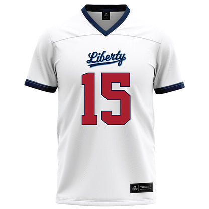 Liberty - NCAA Football : Brylan Green - White Football Jersey