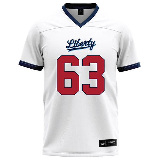 Liberty - NCAA Football : DaJyQuwan Jackson-Payne - White Football Jersey-0