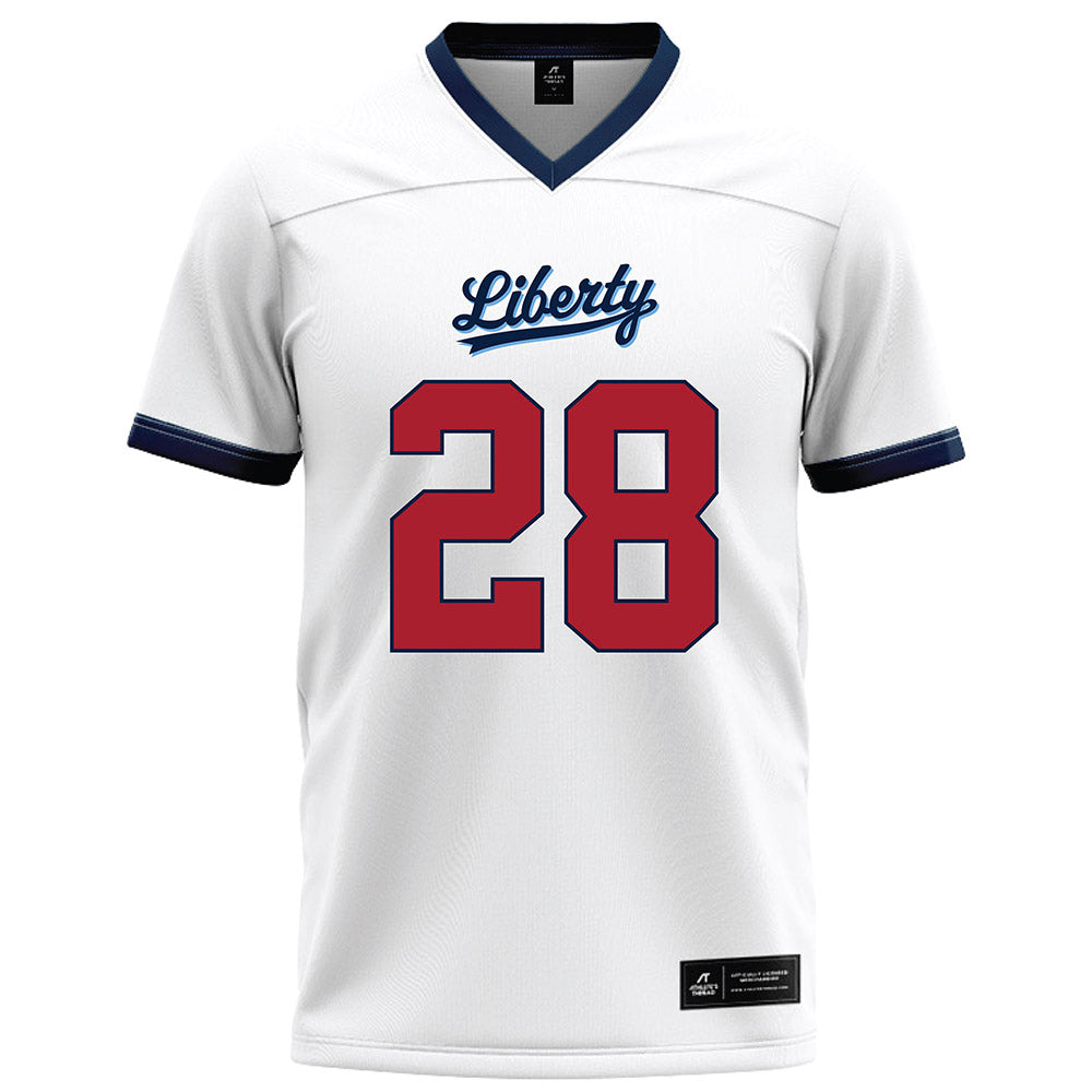 Liberty - NCAA Football : Colton McCoy - White Football Jersey-0