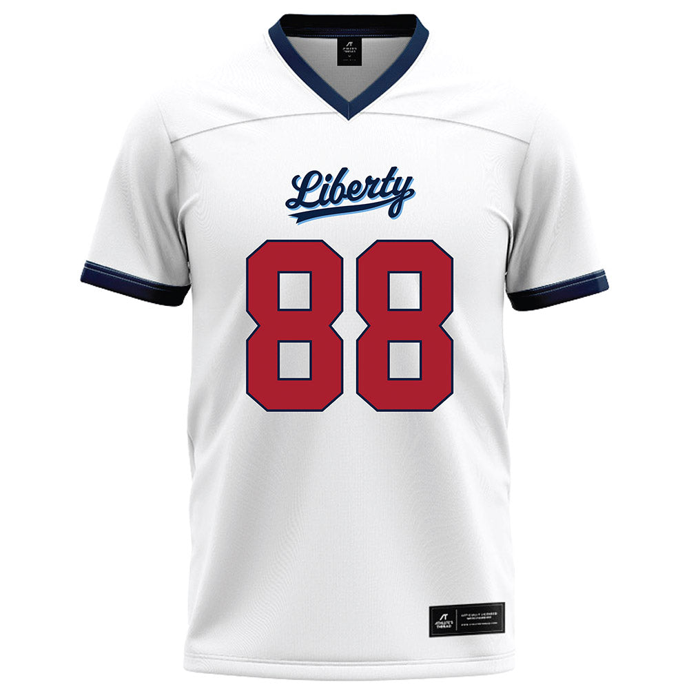 Liberty - NCAA Football : Kamron Cullins - White Football Jersey-0