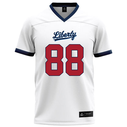 Liberty - NCAA Football : Kamron Cullins - White Football Jersey-0