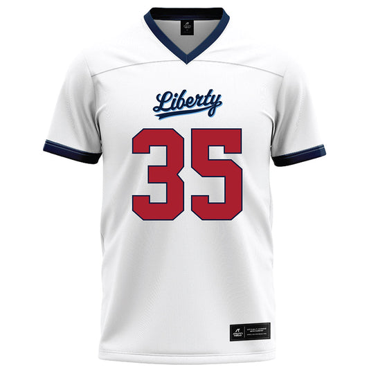 Liberty - NCAA Football : Dillano Glaud - White Football Jersey