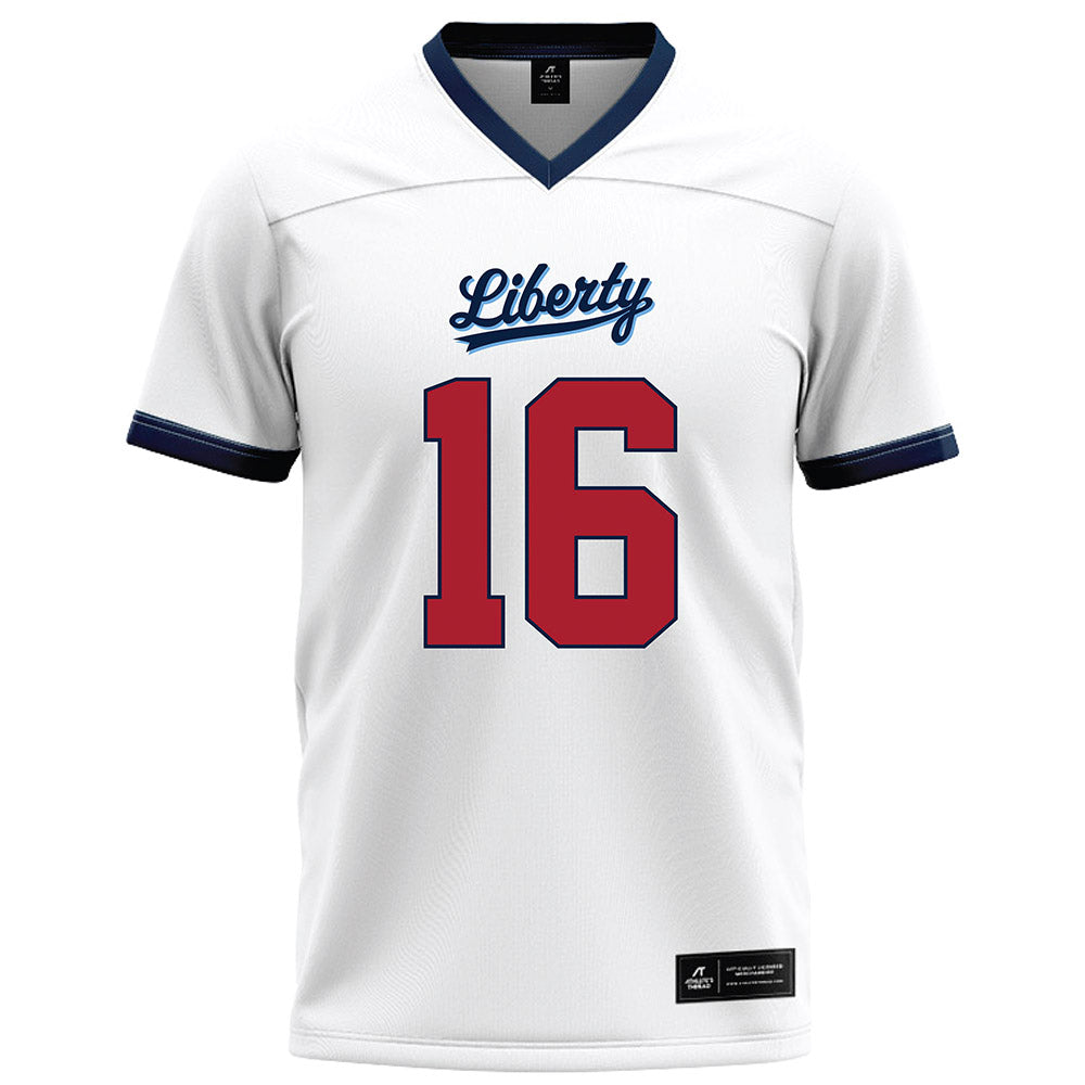 Liberty - NCAA Football : Eric Smith - White Football Jersey