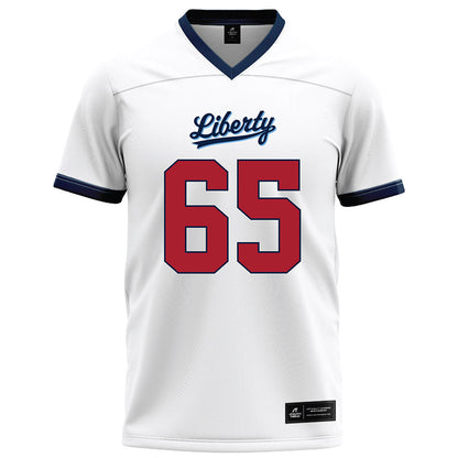 Liberty - NCAA Football : Rex Lahr - White Football Jersey