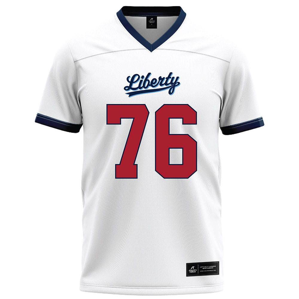 Liberty - NCAA Football : Gabriel Smith - White Football Jersey-0