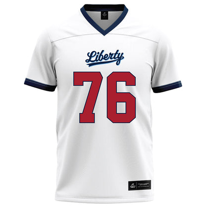 Liberty - NCAA Football : Gabriel Smith - White Football Jersey-0