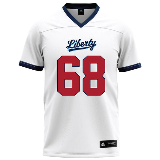 Liberty - NCAA Football : Hunter Porterfield - White Football Jersey