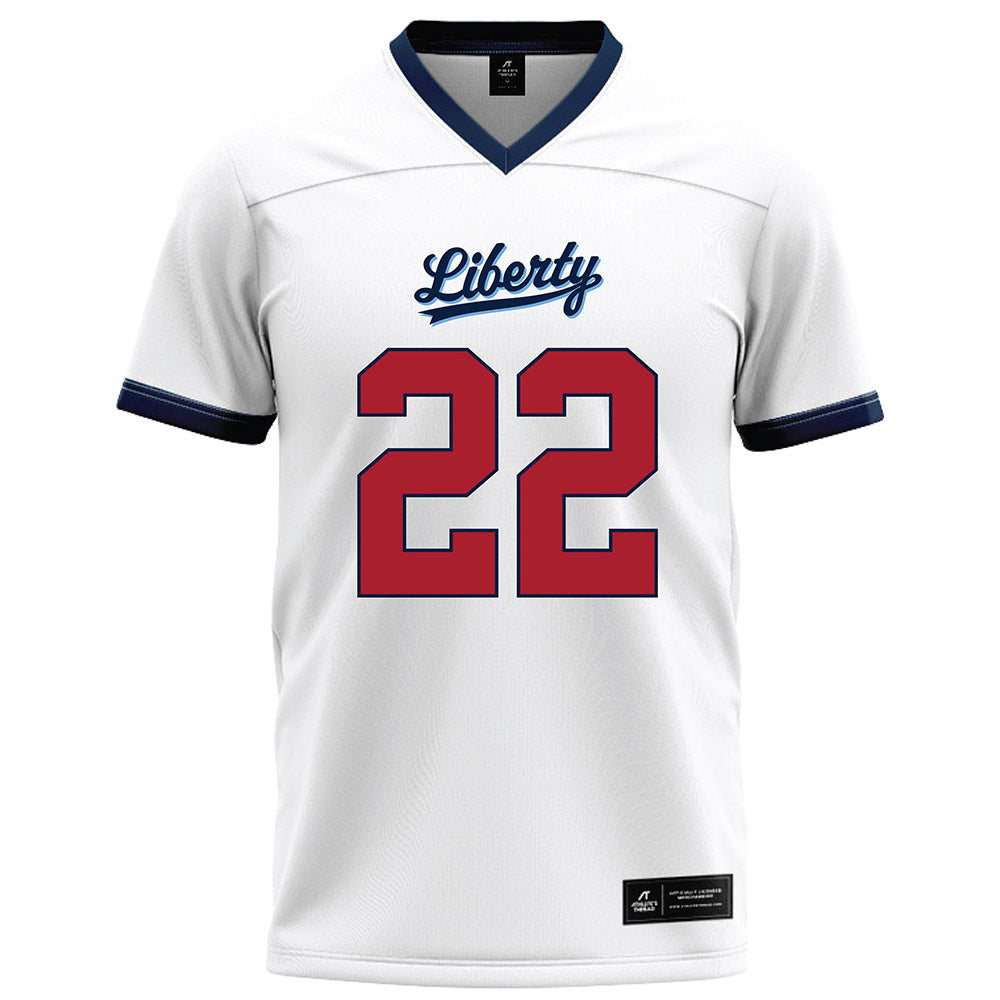 Liberty - NCAA Football : Coleman Baker - White Football Jersey