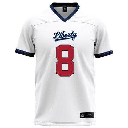 Liberty - NCAA Football : Brenton Williams - White Football Jersey-0
