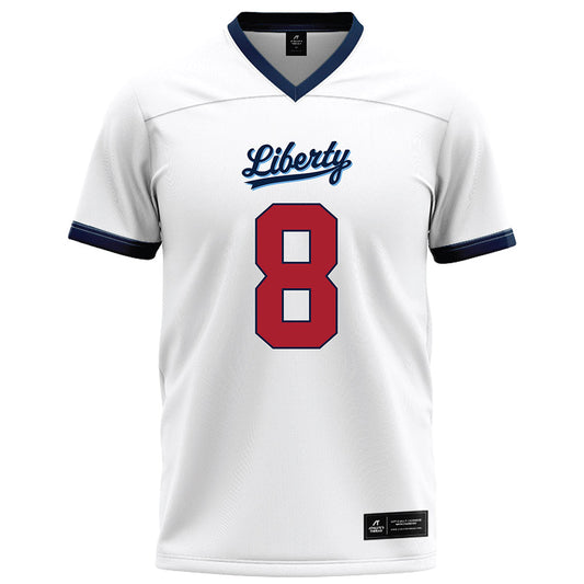 Liberty - NCAA Football : Brenton Williams - White Football Jersey-0