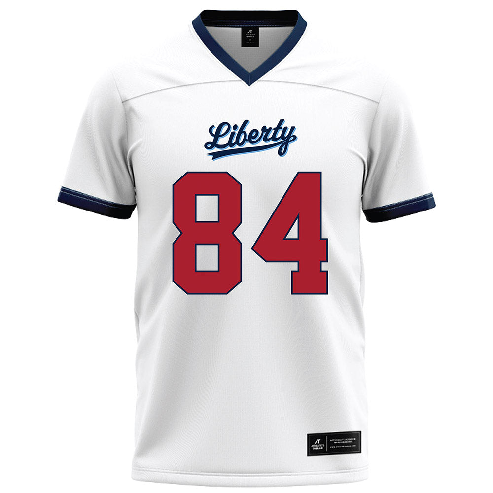 Liberty - NCAA Football : Jacob Jenkins - White Football Jersey