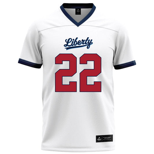 Liberty - NCAA Football : Jayden Sweeney - White Football Jersey