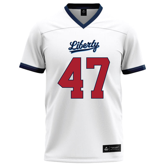 Liberty - NCAA Football : Ryan Manis - White Football Jersey