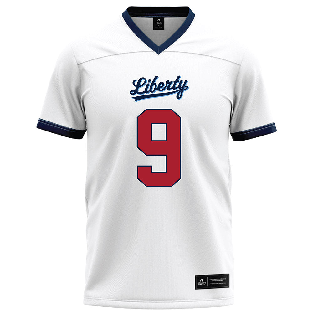 Liberty - NCAA Football : Timothy Spurlock II - White Football Jersey-0