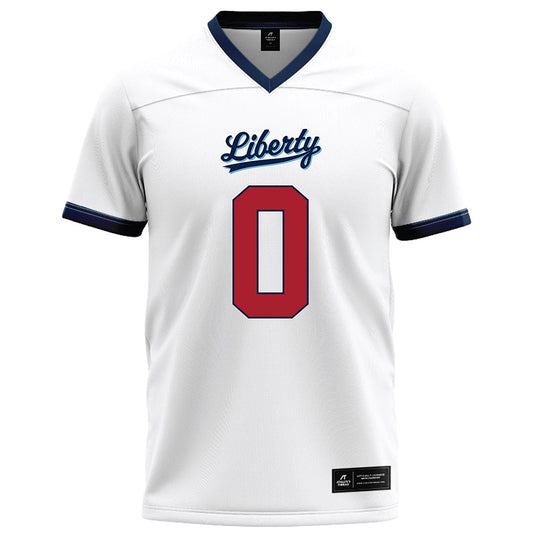 Liberty - NCAA Football : Jerome Jolly - White Football Jersey