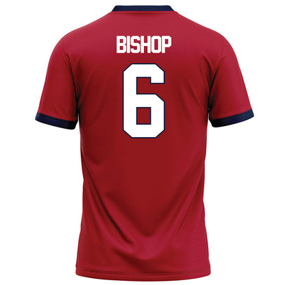 Liberty - NCAA Football : Brandon Bishop - Red Football Jersey