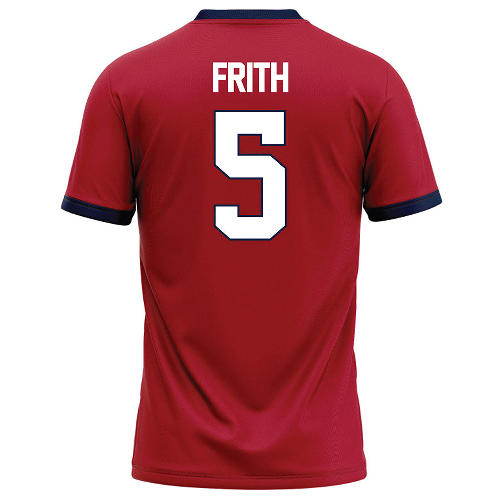 Liberty - NCAA Football : Noah Frith - Red Football Jersey