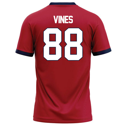 Liberty - NCAA Football : Carson Vines - Red Football Jersey