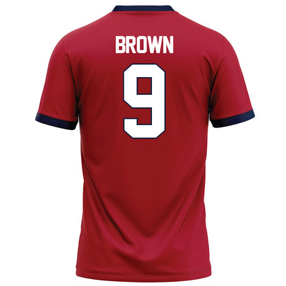 Liberty - NCAA Football : Jahmar Brown - Red Football Jersey