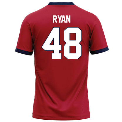 Liberty - NCAA Football : Caleb Ryan - Red Football Jersey