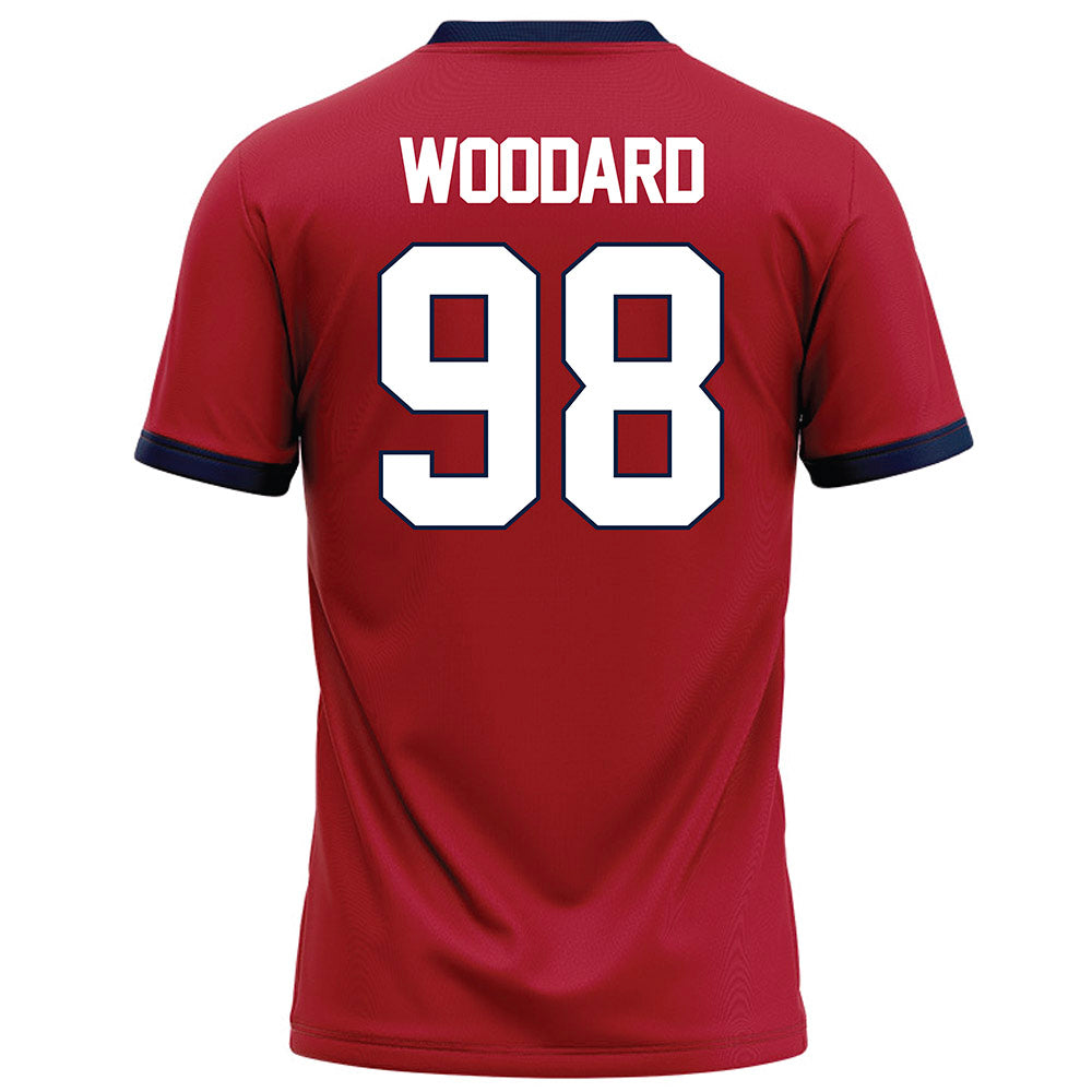 Liberty - NCAA Football : Weston Woodard - Red Football Jersey-1