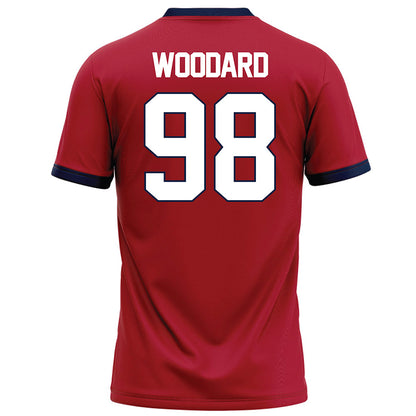 Liberty - NCAA Football : Weston Woodard - Red Football Jersey-1
