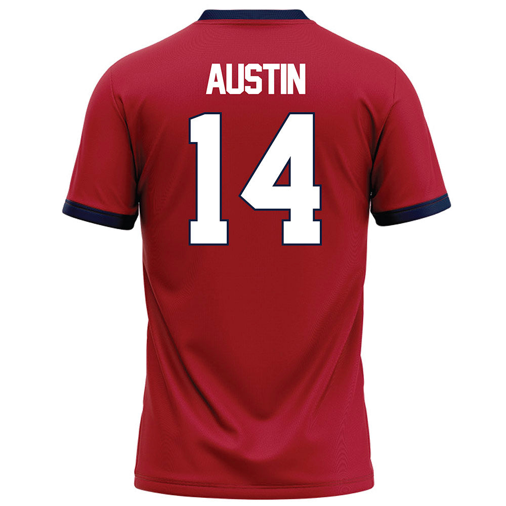 Liberty - NCAA Football : Kylen Austin - Red Football Jersey