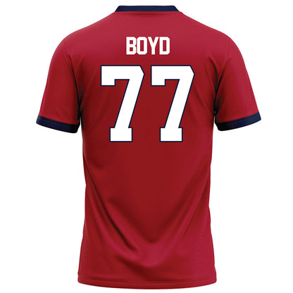 Liberty - NCAA Football : Tajh Boyd - Red Football Jersey