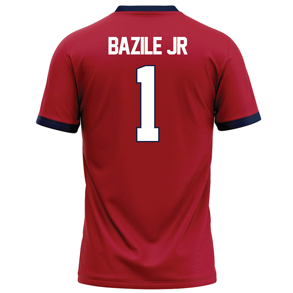 Liberty - NCAA Football : CJ Bazile Jr - Red Football Jersey-1