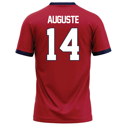 Liberty - NCAA Football : Eli Auguste - Red Football Jersey