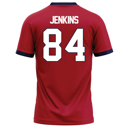 Liberty - NCAA Football : Jacob Jenkins - Red Football Jersey