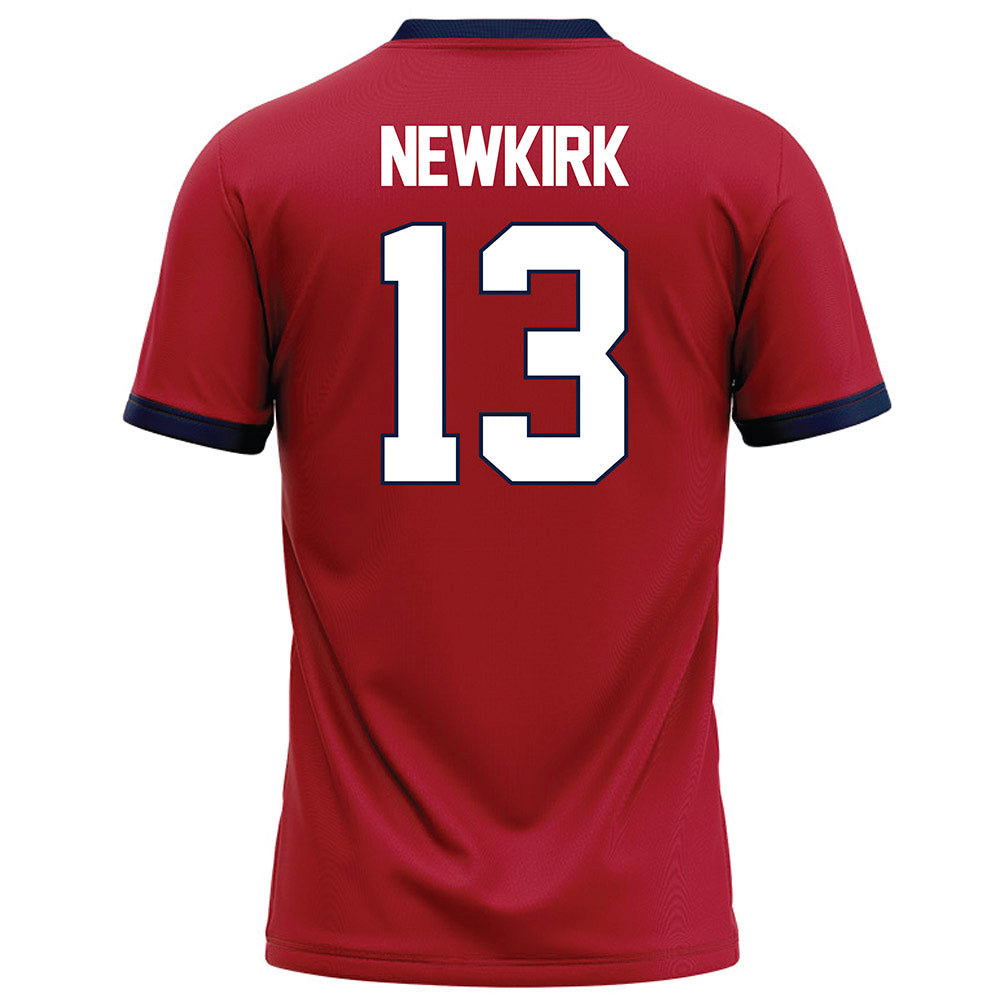 Liberty - NCAA Football : Nasir Newkirk - Red Football Jersey-1